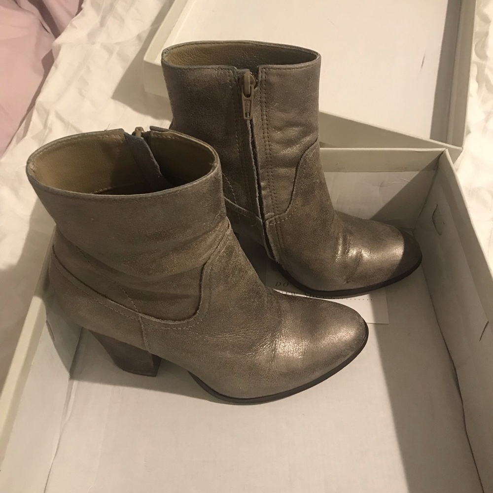 Matisse Gold Boots size 35.5